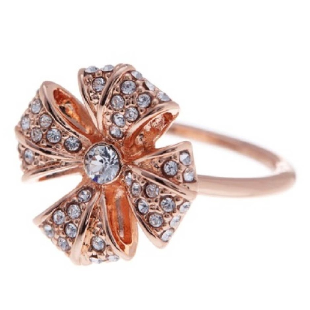Ted Baker London | Reann Rosette Pave Crystal Ring